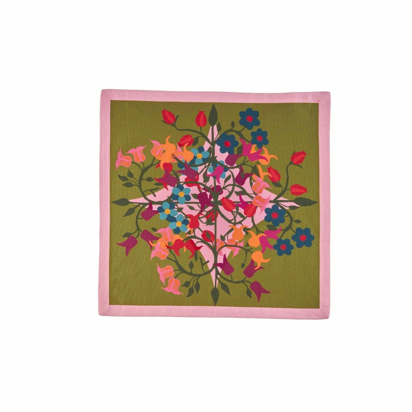 Garden Bloom Cotton Napkins – Set of 6