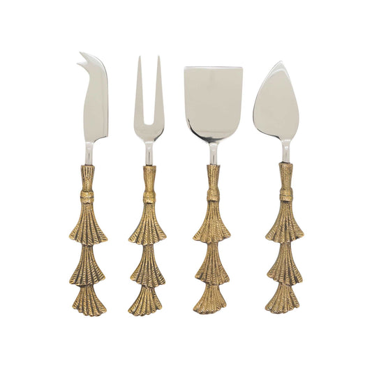 Festive Tree Cheese Cutlery