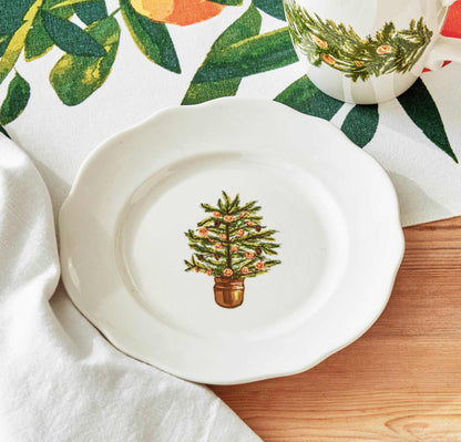 Fall Citrus Tree Appetizer Plate