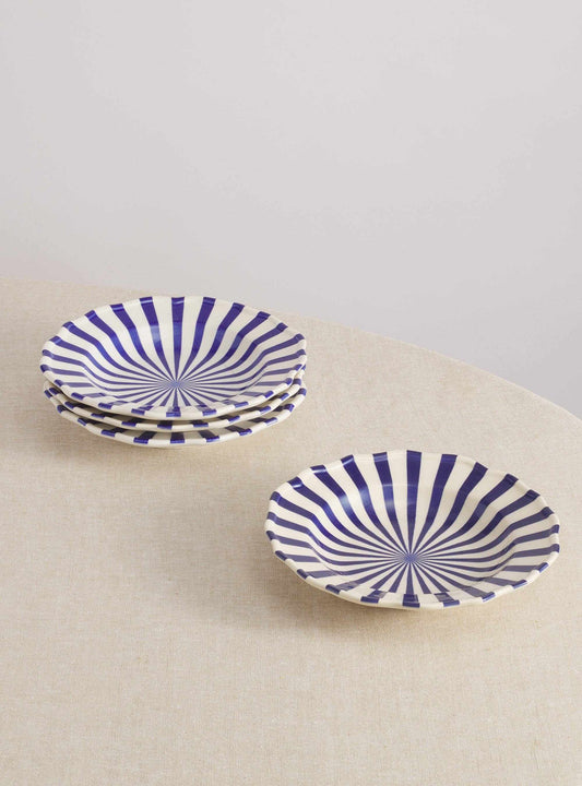 Mafalda Ceramic Pasta Bowl 9.2'