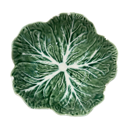 Bordallo Pinheiro Majolica Cabbage Leaf Bowls – Set of 4
