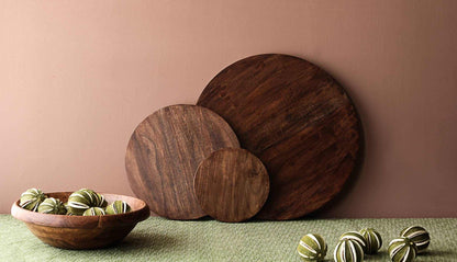 Wooden salad bowl