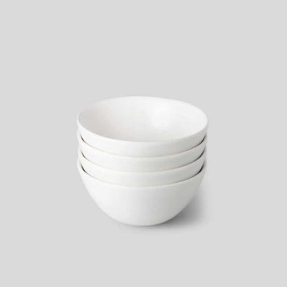 The Breakfast Bowls: Speckled White